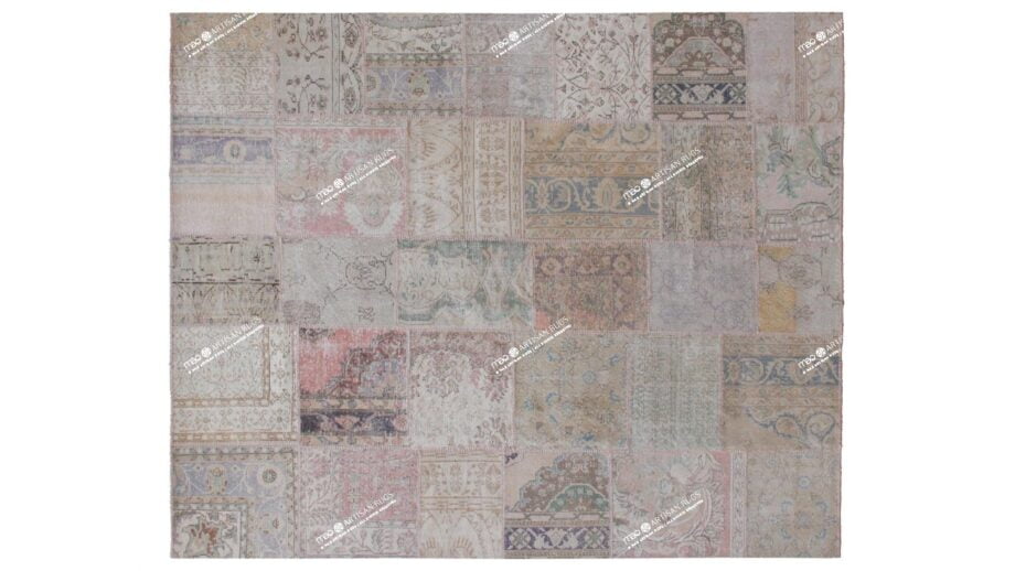 Mae Artisan Rugs | The Turkish Patchwork 75056 3.00 x 2.50m 2.5m X 3m Mae Rugs Template Top View