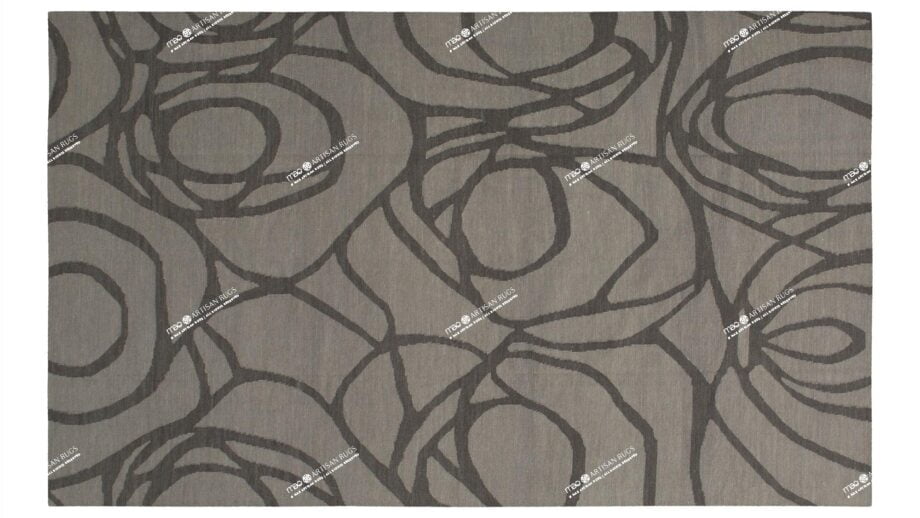 Mae Artisan Rugs | Contemporary The Artichoke Kelim 1557 2.0 x 3.0 Rectangular 2m X 3m Mae Rugs Template Top View