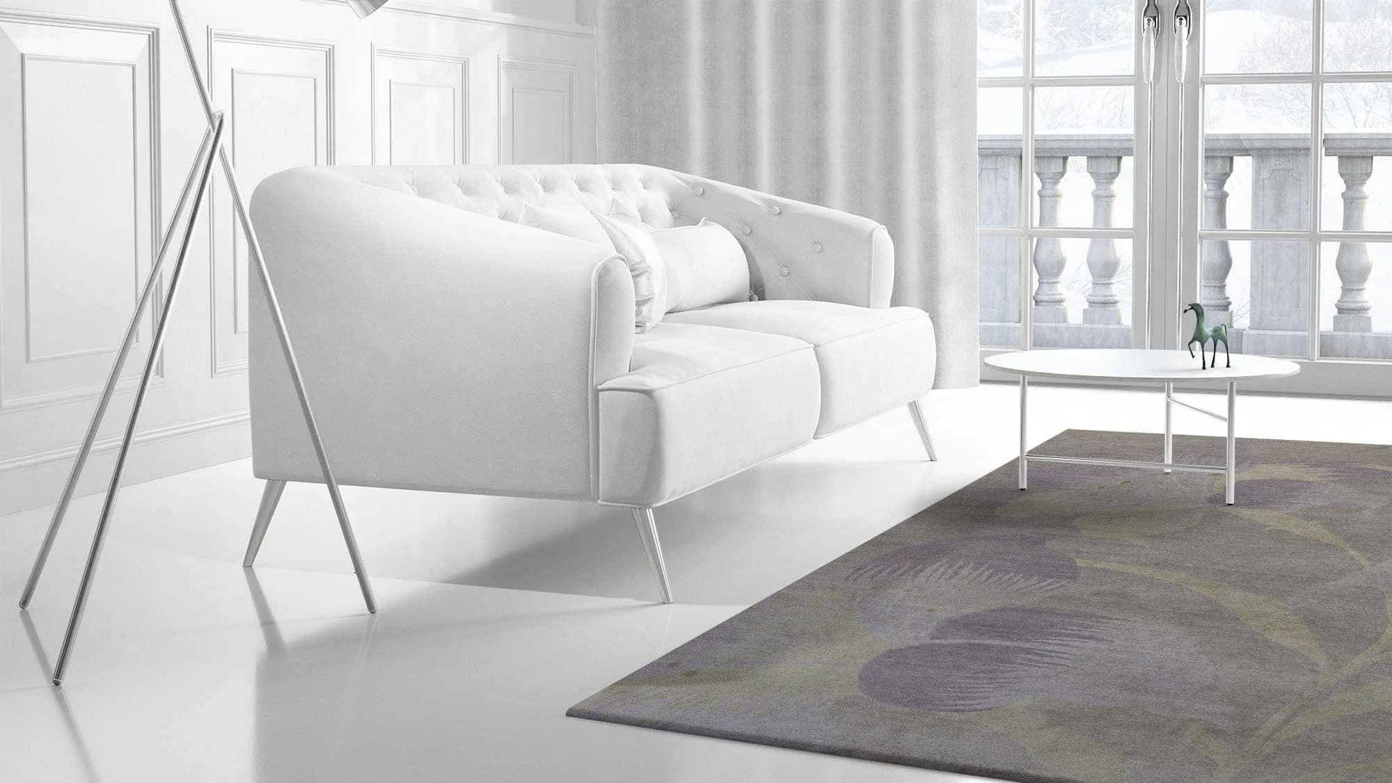 The Lily | Luxury Hand-Made Tibetan Wool Rug - Image 3